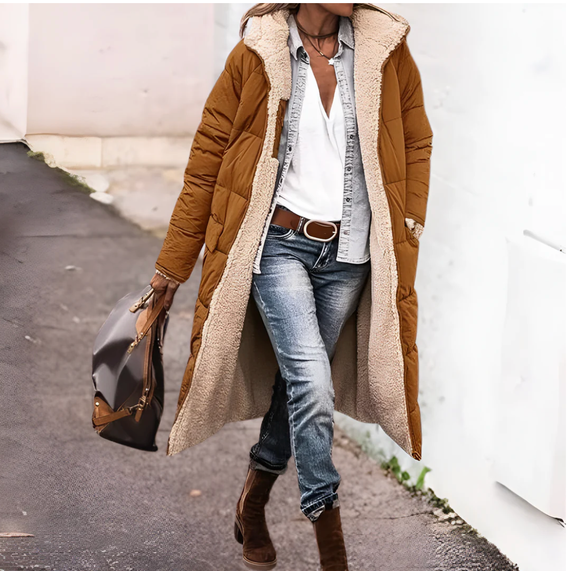 VERA ™ | Omkeerbare Warme Sherpa-Parka