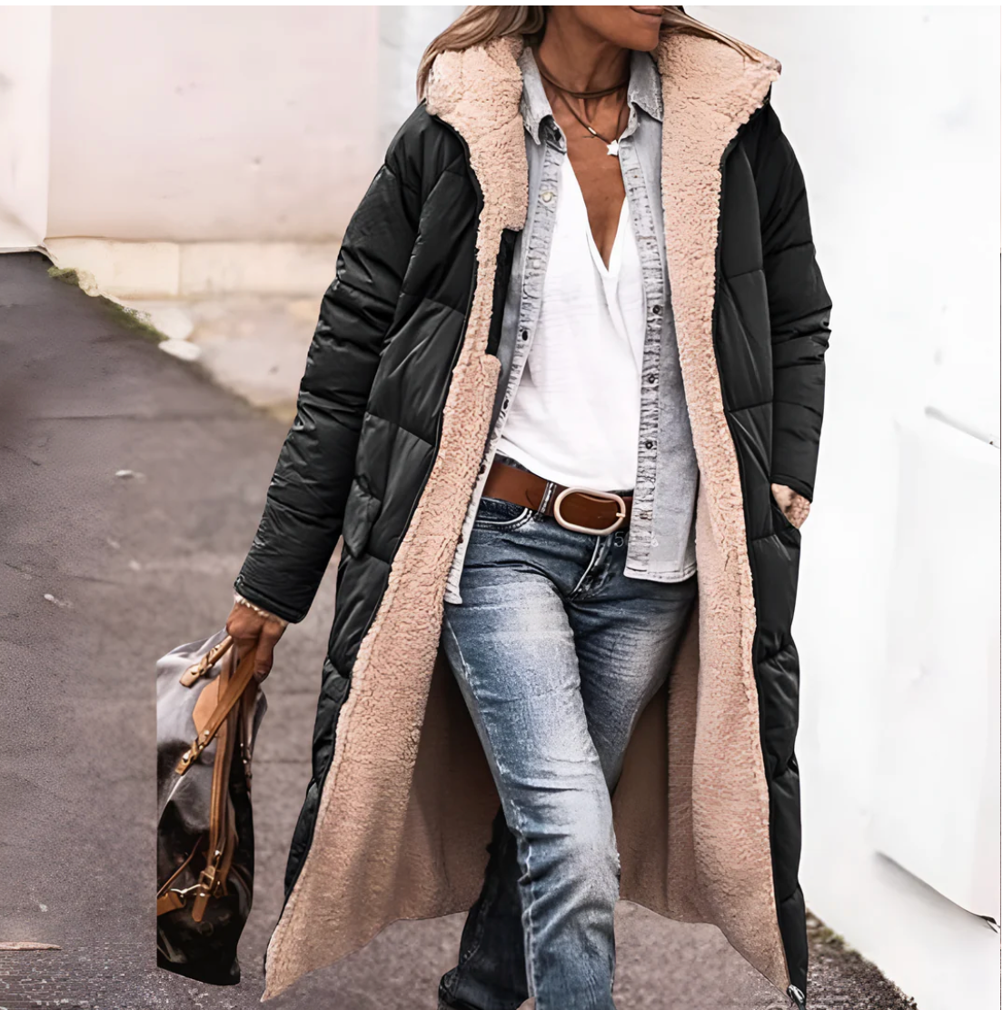 VERA ™ | Omkeerbare Warme Sherpa-Parka