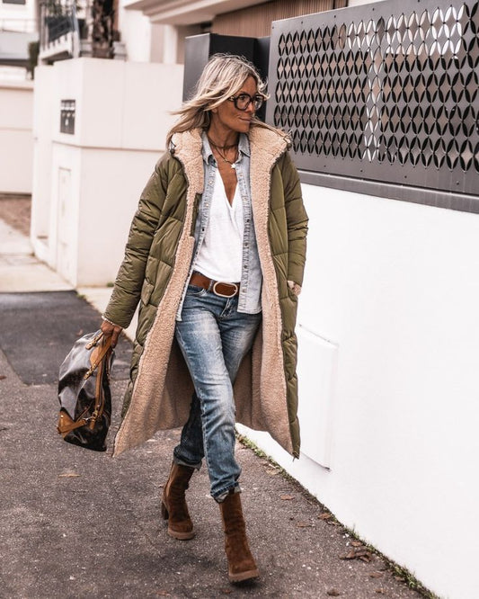 VERA ™ | Omkeerbare Warme Sherpa-Parka